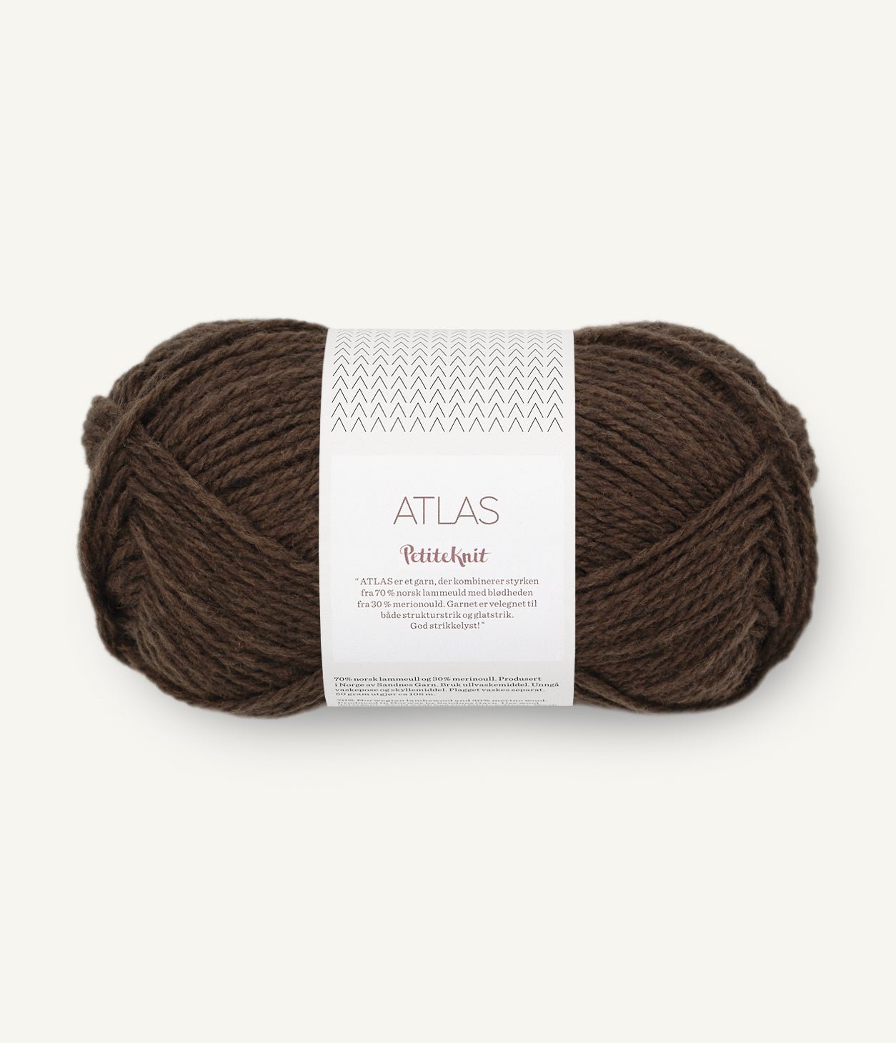 Atlas PetiteKnit - 2381 Coffee Melange - Butik Maglia