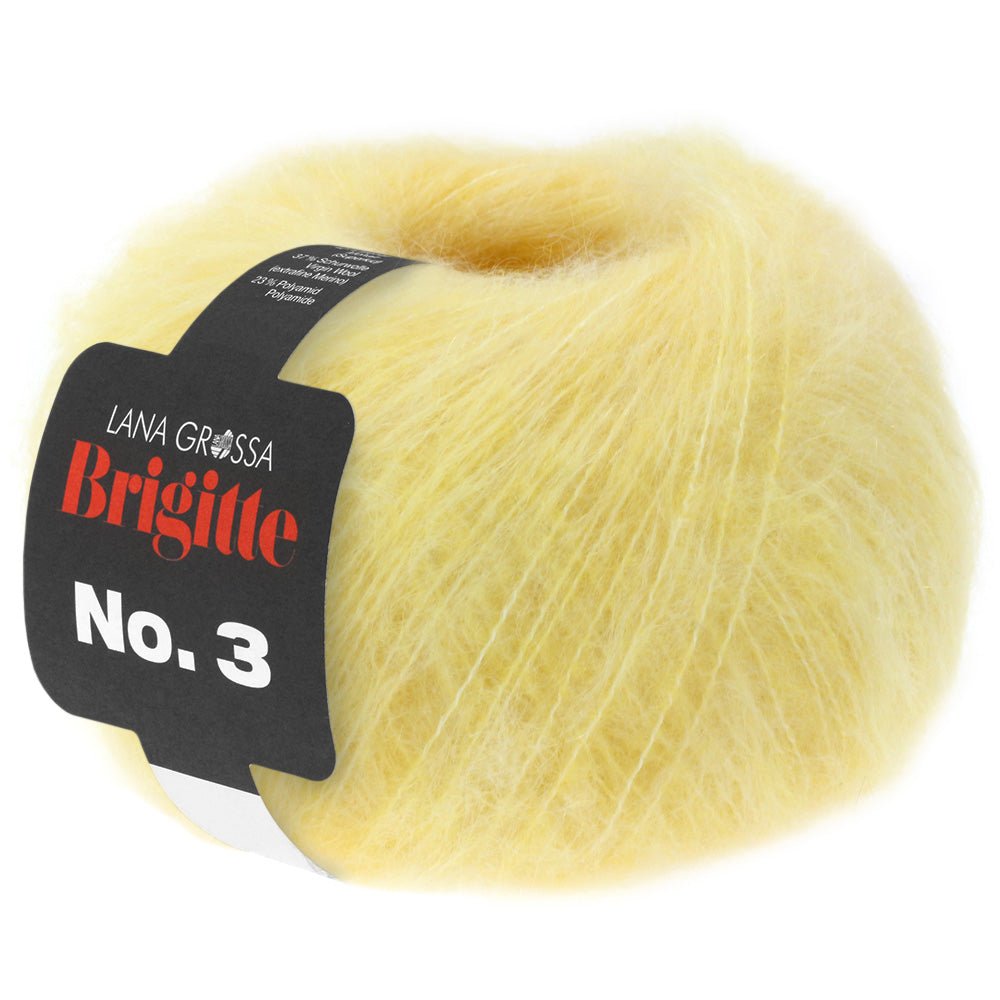 Brigitte no. 3 - 40 Pastellgul - Butik Maglia