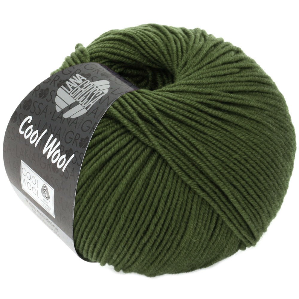 Cool Wool - 2042 Mörk Oliv - Butik Maglia