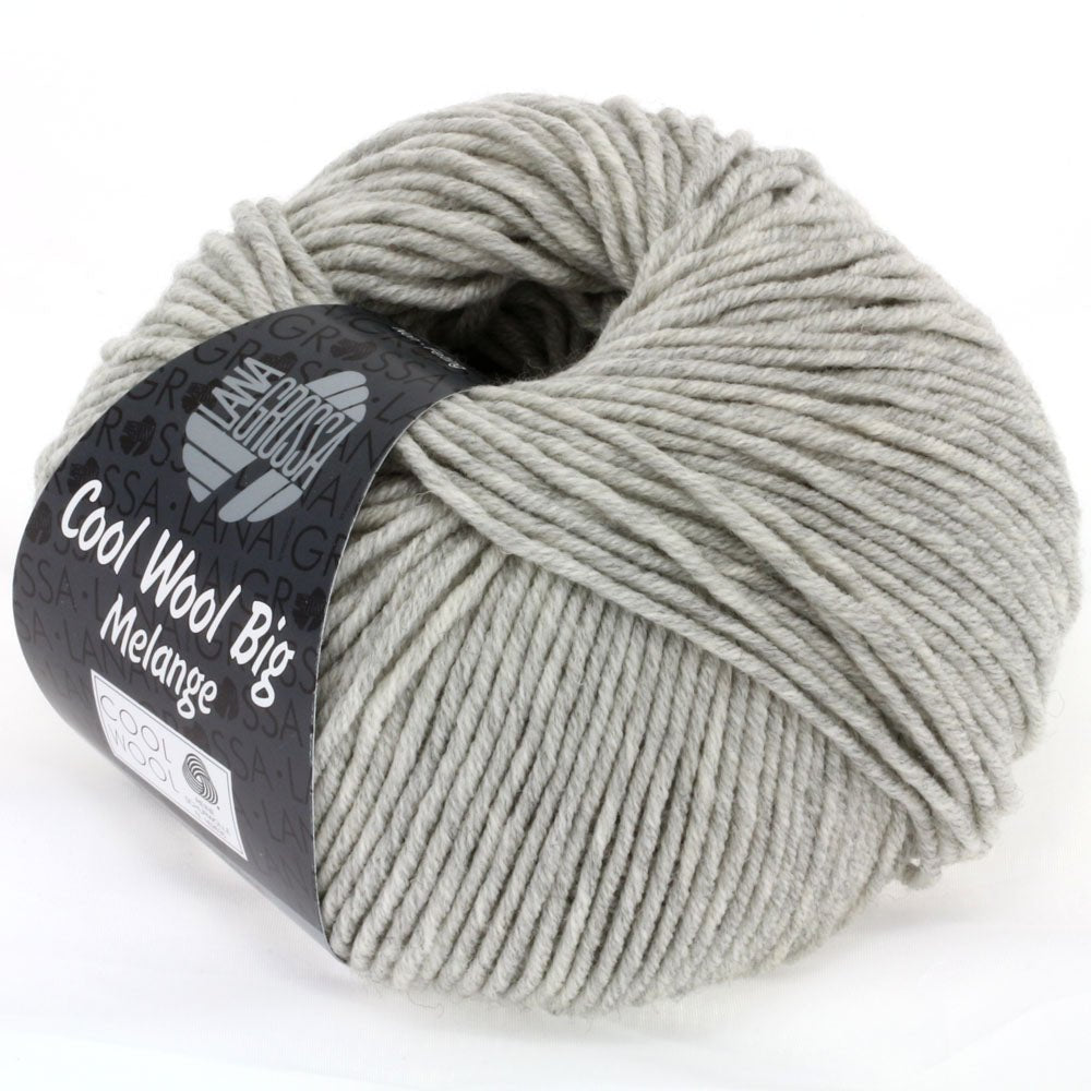 Cool Wool Big - 616 Ljusgrå melerad - Butik Maglia