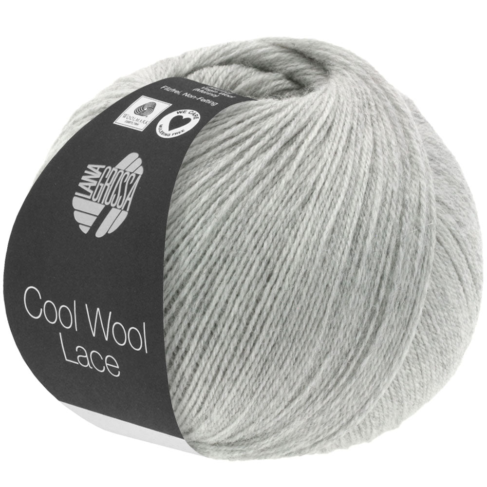 Cool Wool Lace - 027 Ljusgrå - Butik Maglia