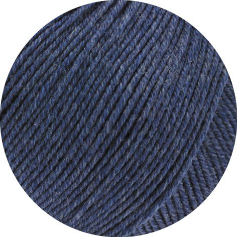 Cool Wool Melange GOTS - 112 Mörkblå melerad - UTGÅTT - Butik Maglia