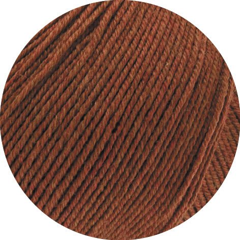 Cool Wool Melange GOTS - 116 Rostmelerad - UTGÅTT - Butik Maglia