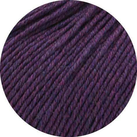 Cool Wool Melange (We Care) - 1403 Mörkviolett melerad - Butik Maglia