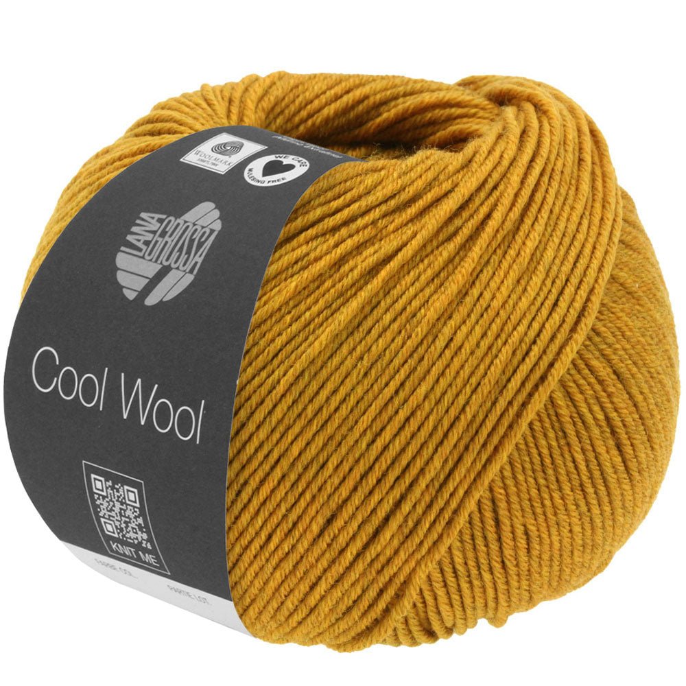 Cool Wool Melange (We Care) - 1407 Senapsgul melerad - UTGÅTT - Butik Maglia
