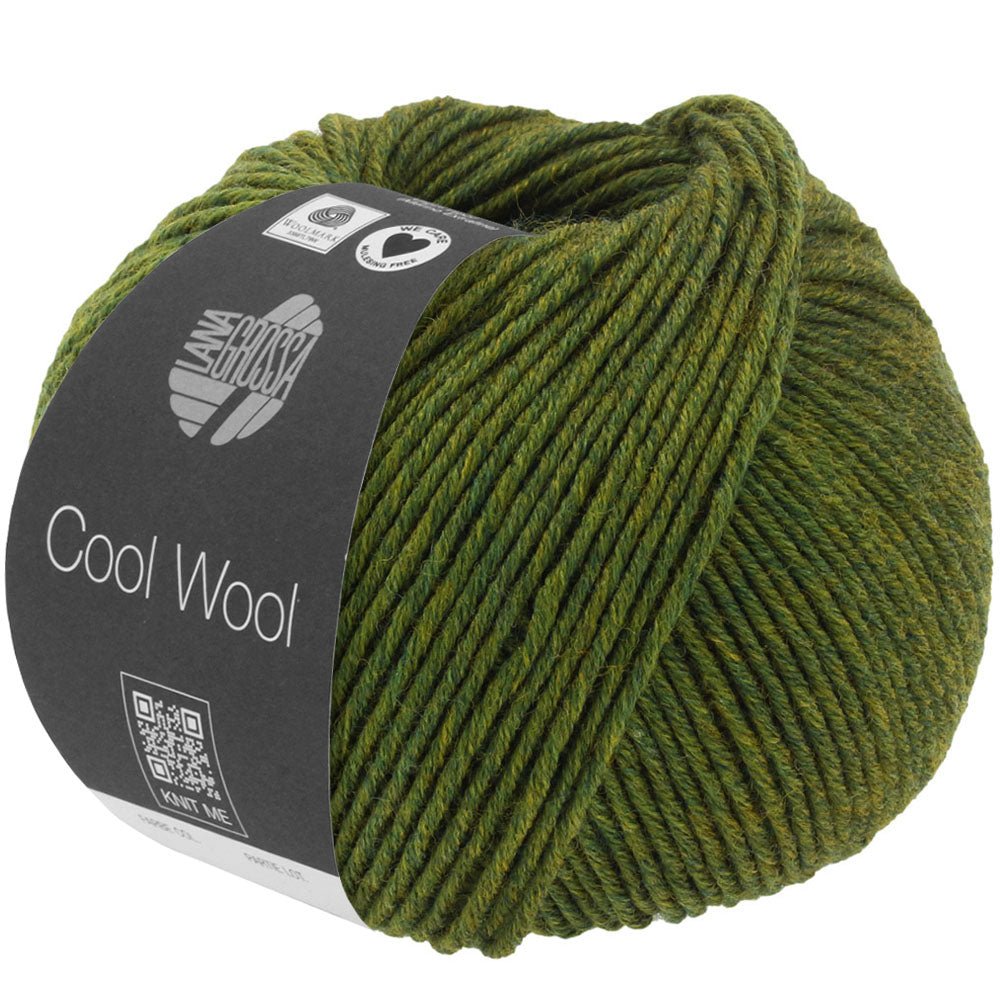 Cool Wool Melange (We Care) - 1409 Grön melerad - UTGÅTT - Butik Maglia
