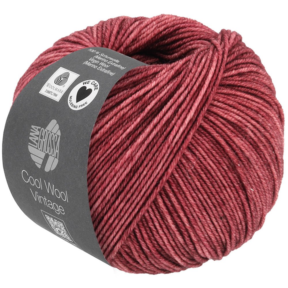 Cool Wool Vintage - 7364 Burgund - UTGÅTT - Butik Maglia