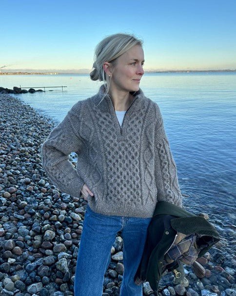 Dagmar Zipper Sweater - Butik Maglia