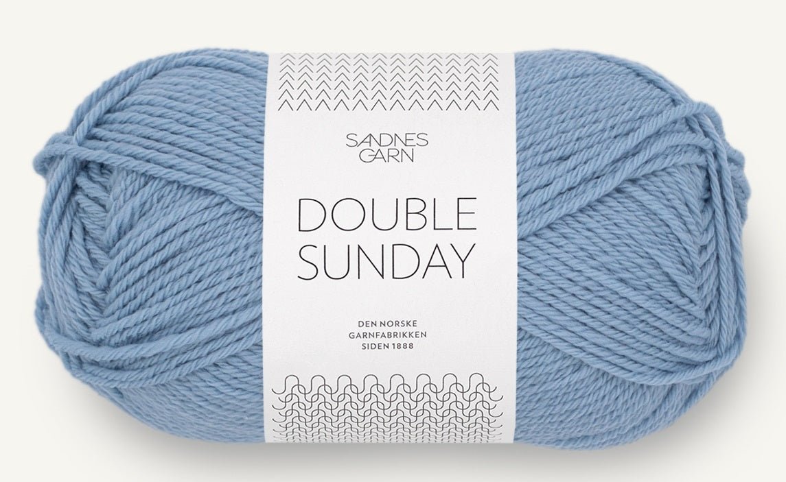 Double Sunday - 6032 Blå Hortensia - Butik Maglia