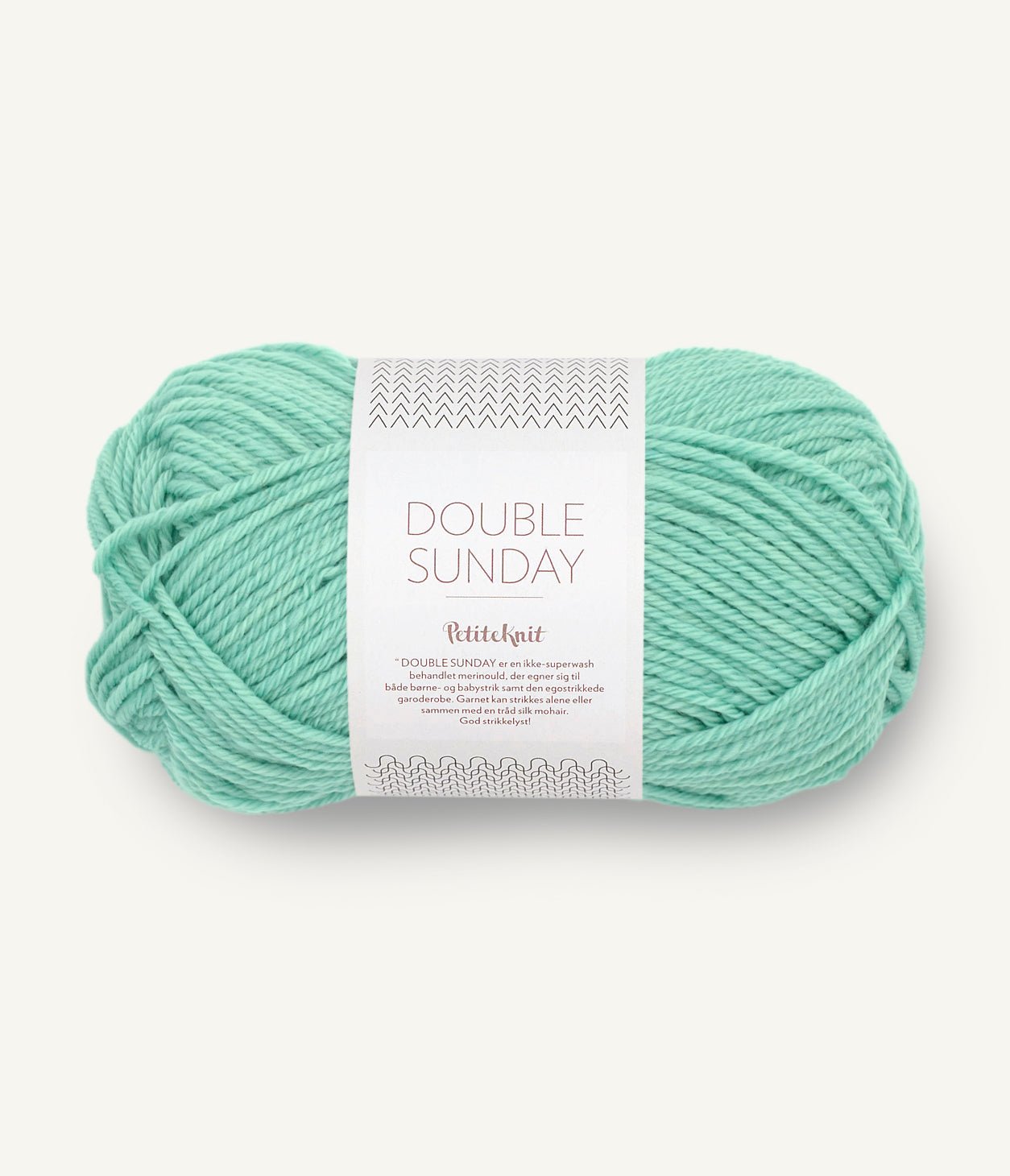 Double Sunday PetiteKnit - 7723 Mint - Butik Maglia