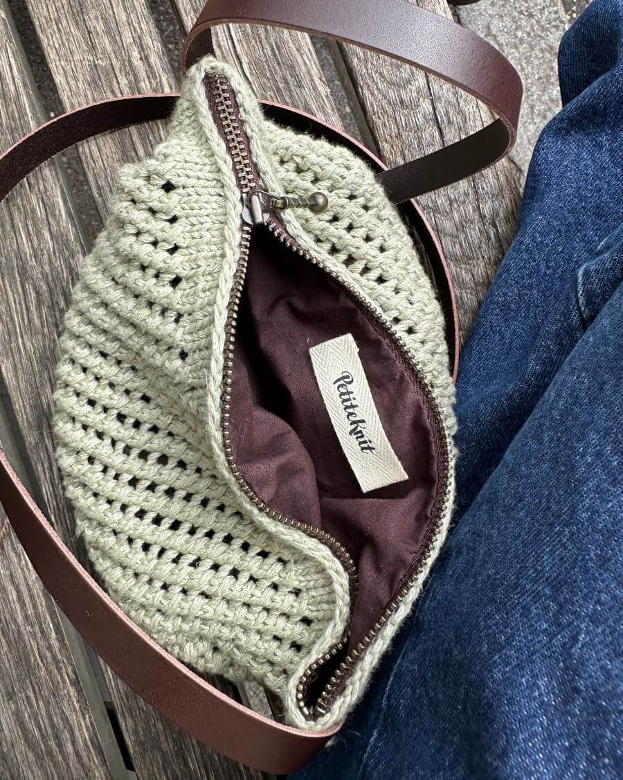 Fodertyg till väska med rund botten 48 cm - Brun - Butik Maglia