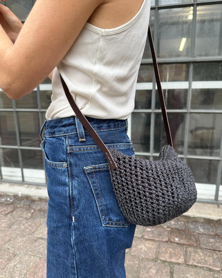 Fodertyg till väska med rund botten 58 cm - Brun - Butik Maglia