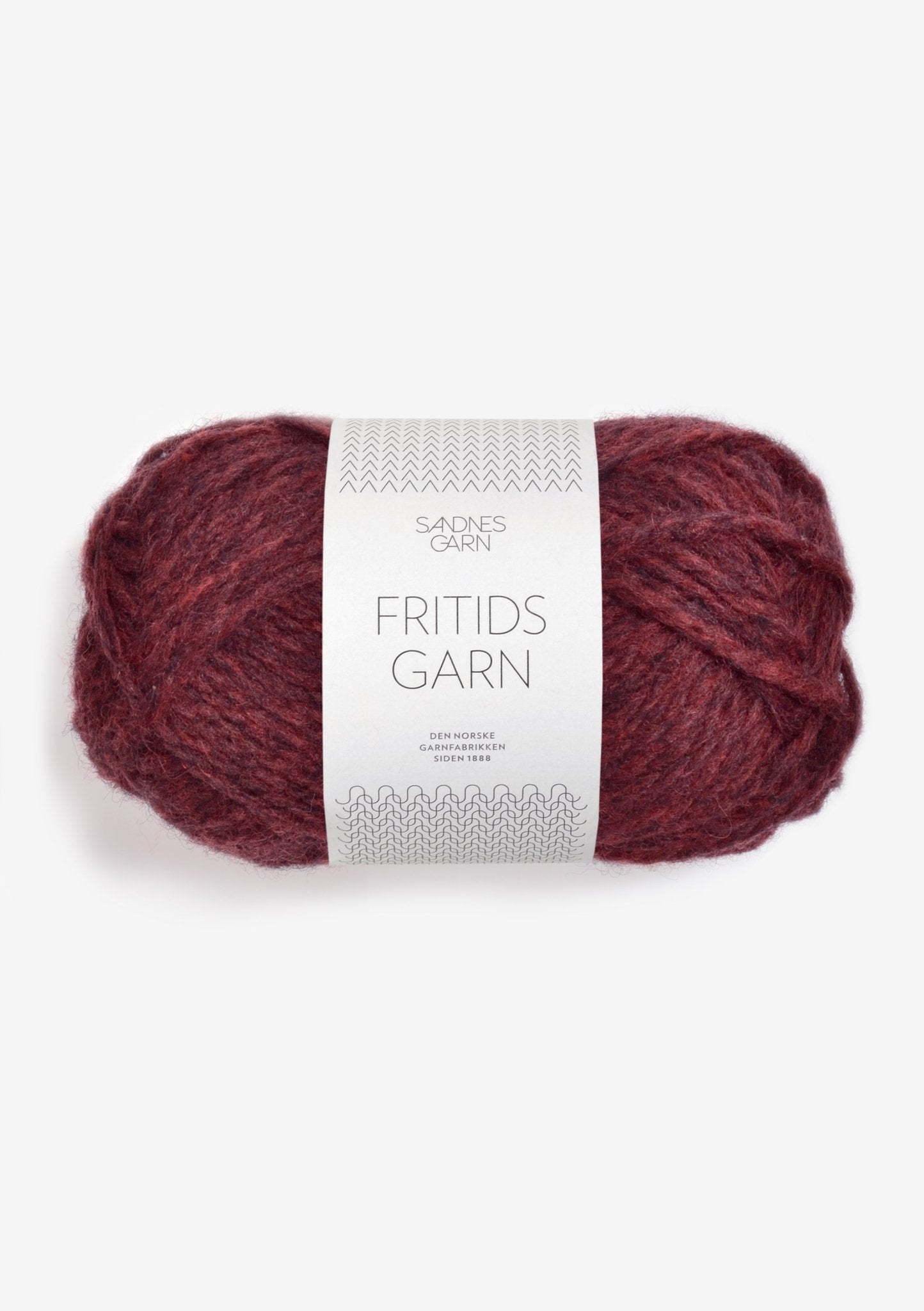 Fritidsgarn - 4363 Mörk rödmelerad - Butik Maglia