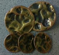 Golden metall - 25 mm - Butik Maglia