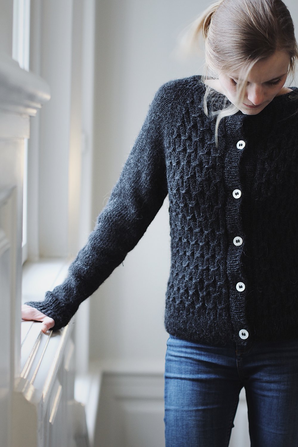 Klassisk Smock Cardigan - Butik Maglia