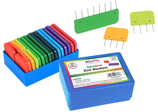 Knit Blockers Rainbow set 20 st - Butik Maglia