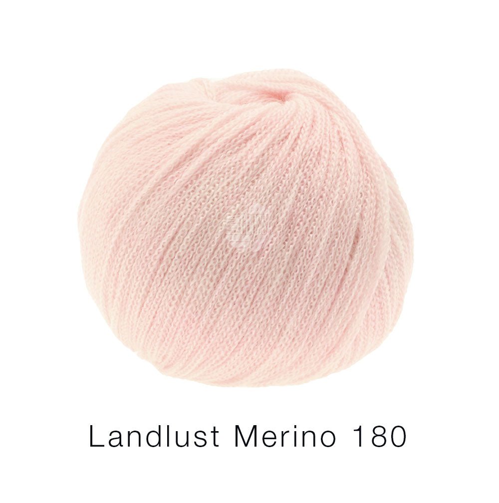 Landlust Merino 180 GOTS - Pastellrosa - Butik Maglia