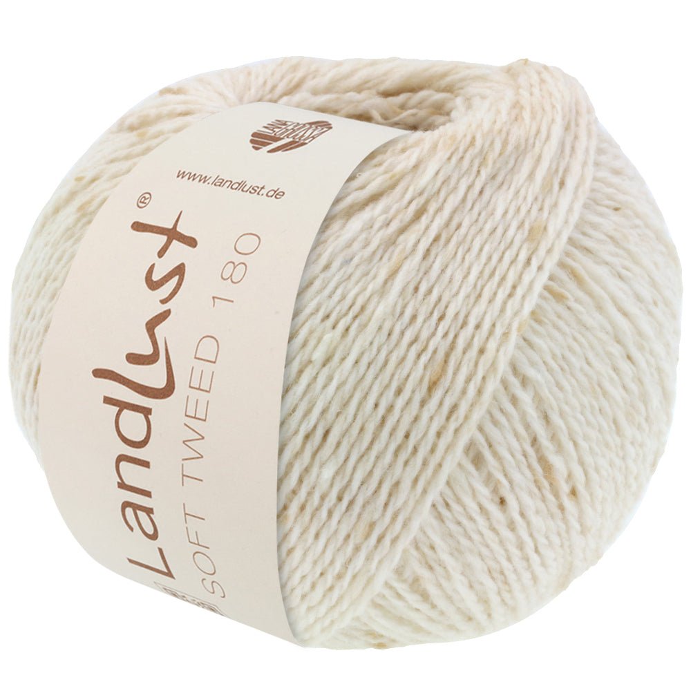 LL Soft Tweed 180 - 101 Natur melerad - Butik Maglia