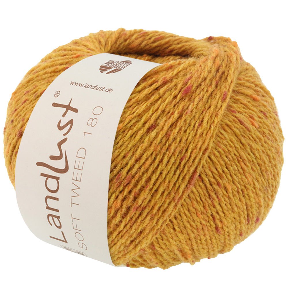 LL Soft Tweed 180 - 108 Guldbrun melerad - UTGÅTT - Butik Maglia