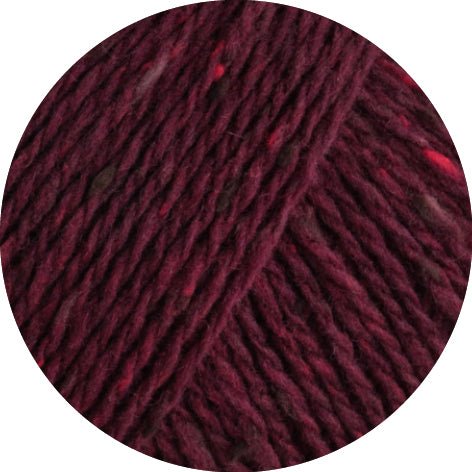 LL Soft Tweed 180 - 123 Burgund melerad - Butik Maglia