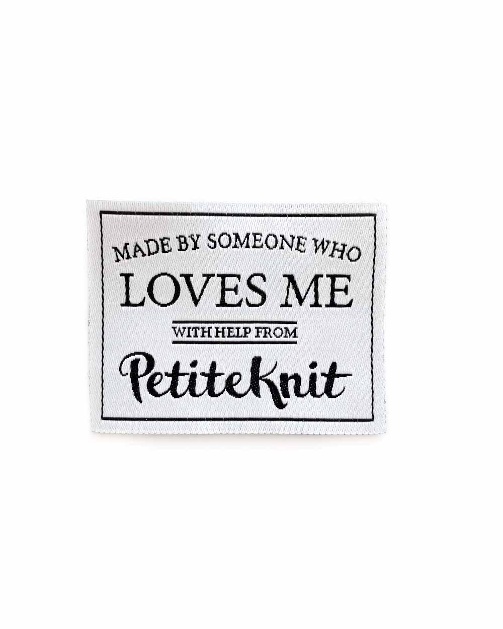 "Made By Someone Who Loves Me" - Label - Butik Maglia