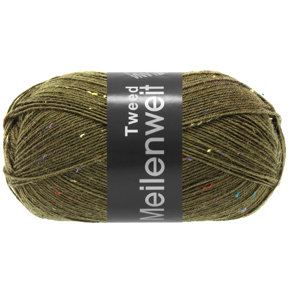 Meilenweit 100 Tweed - 168 Lodengrön