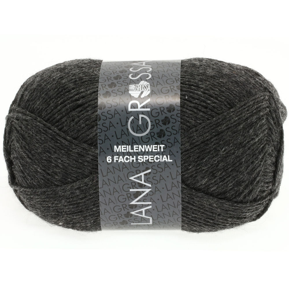 Meilenweit 6 - F 150 Uni/Melange - Antrasit - Butik Maglia