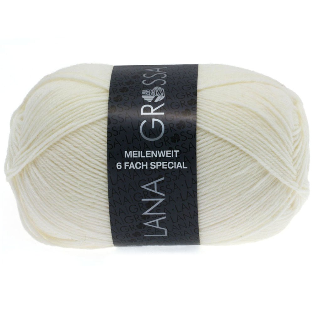 Meilenweit 6 - F 150 Uni/Melange - Vit - Butik Maglia