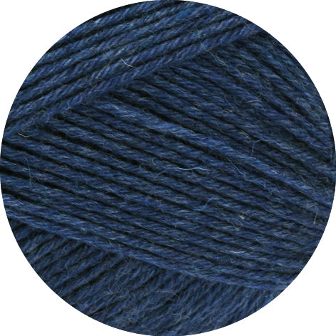 Meilenweit 6-F 150 Merino Uni/Melange - Blå - UTGÅTT