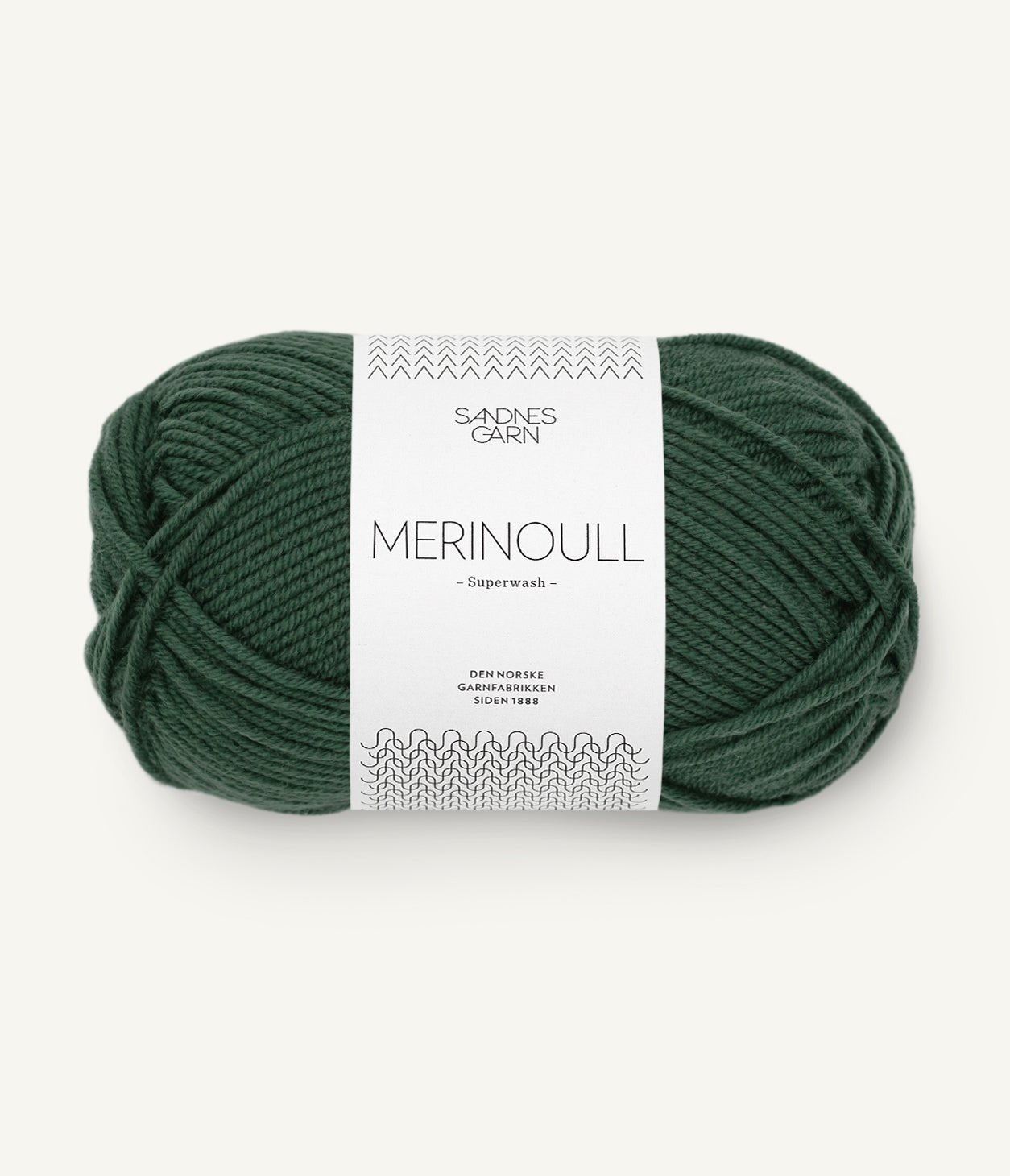 Merinoull - 8581 Djupt skogsgrön - Butik Maglia
