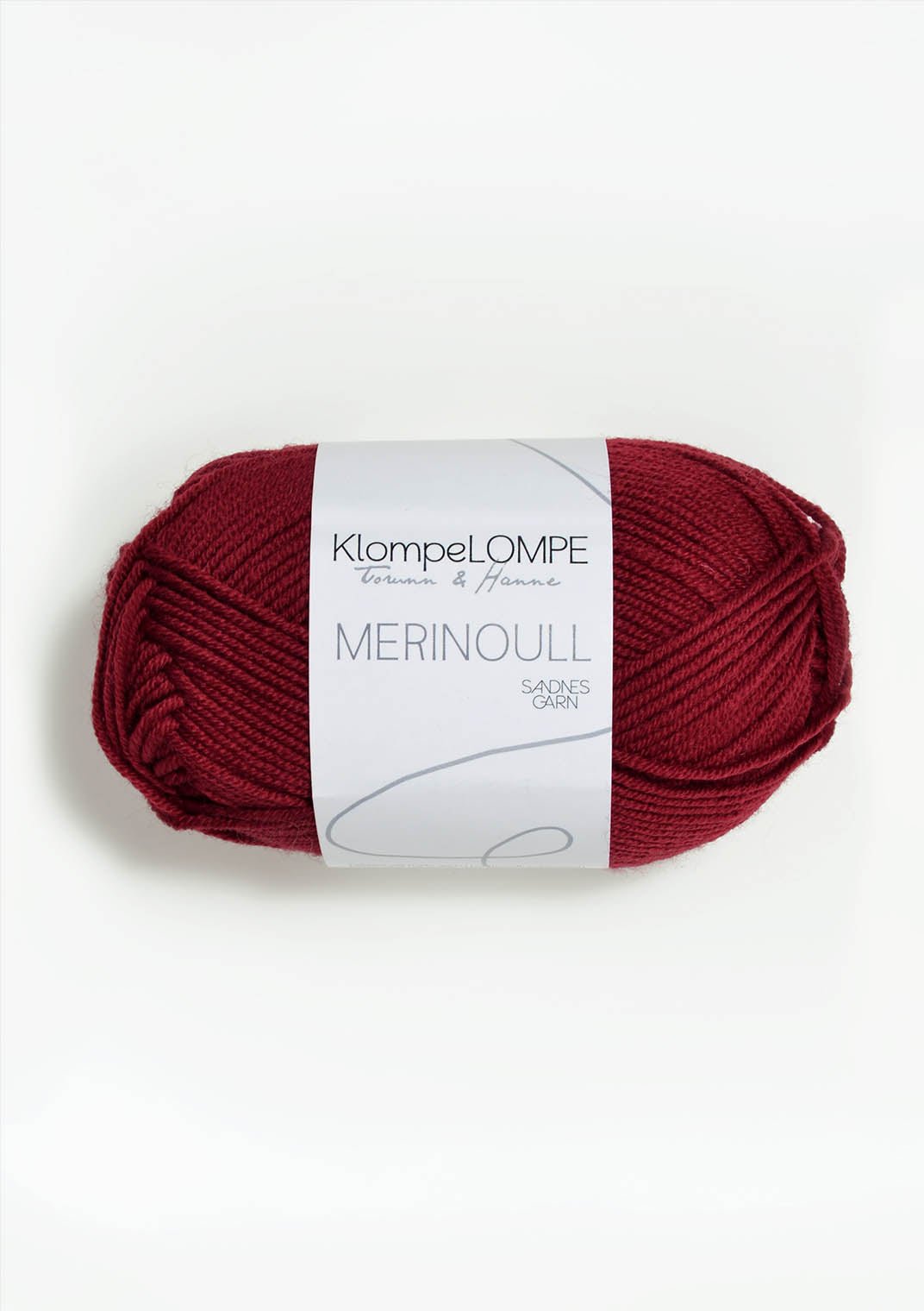 Merinoull KlompeLompe - 4236 Djup julröd - Butik Maglia