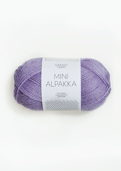 Mini Alpakka - 5043 Lila - UTGÅTT REA - Butik Maglia