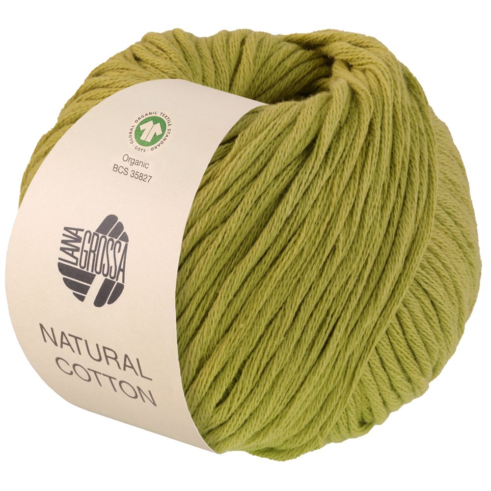 Natural Cotton GOTS - 004 Vårgrön - Butik Maglia