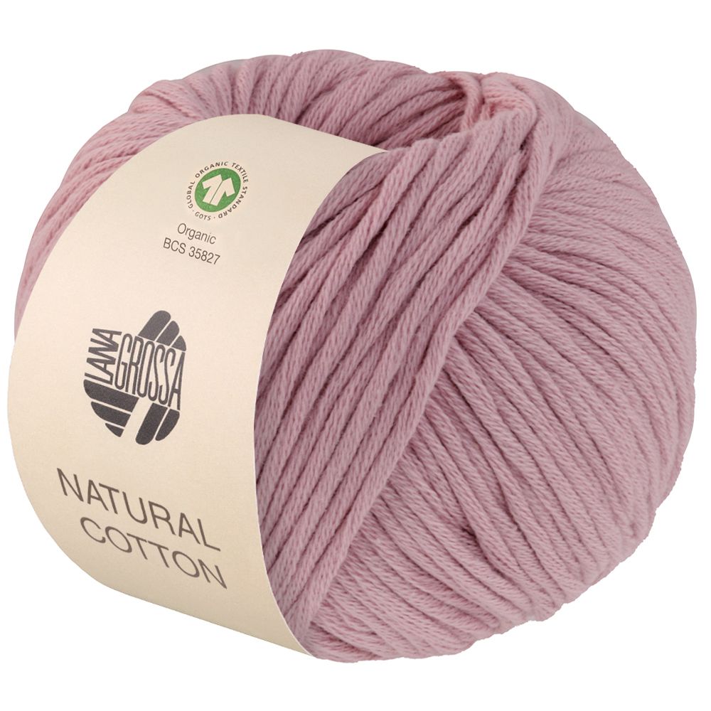 Natural Cotton GOTS - 011 Gammelrosa - Butik Maglia