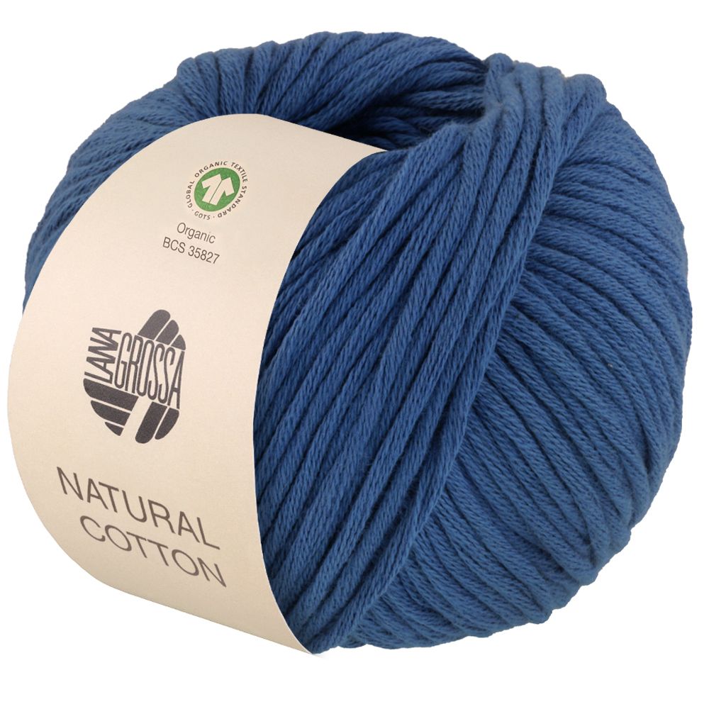Natural Cotton GOTS - 014 Blå - Butik Maglia