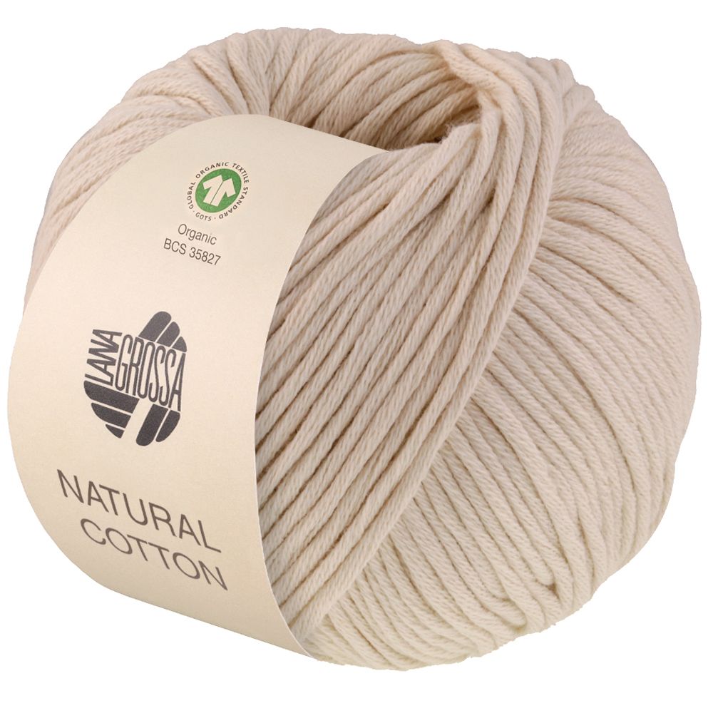 Natural Cotton GOTS - 018 Äggskal - Butik Maglia