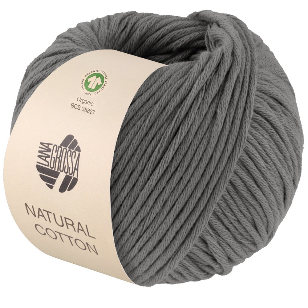 Natural Cotton GOTS - 021 Mörkgrå - Butik Maglia
