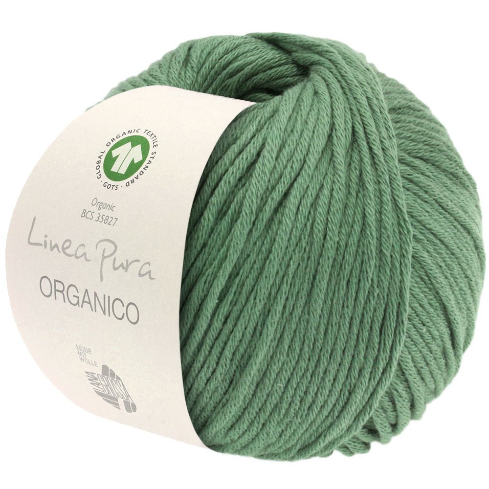 Organico GOTS ICEA - 116 Grön - Butik Maglia