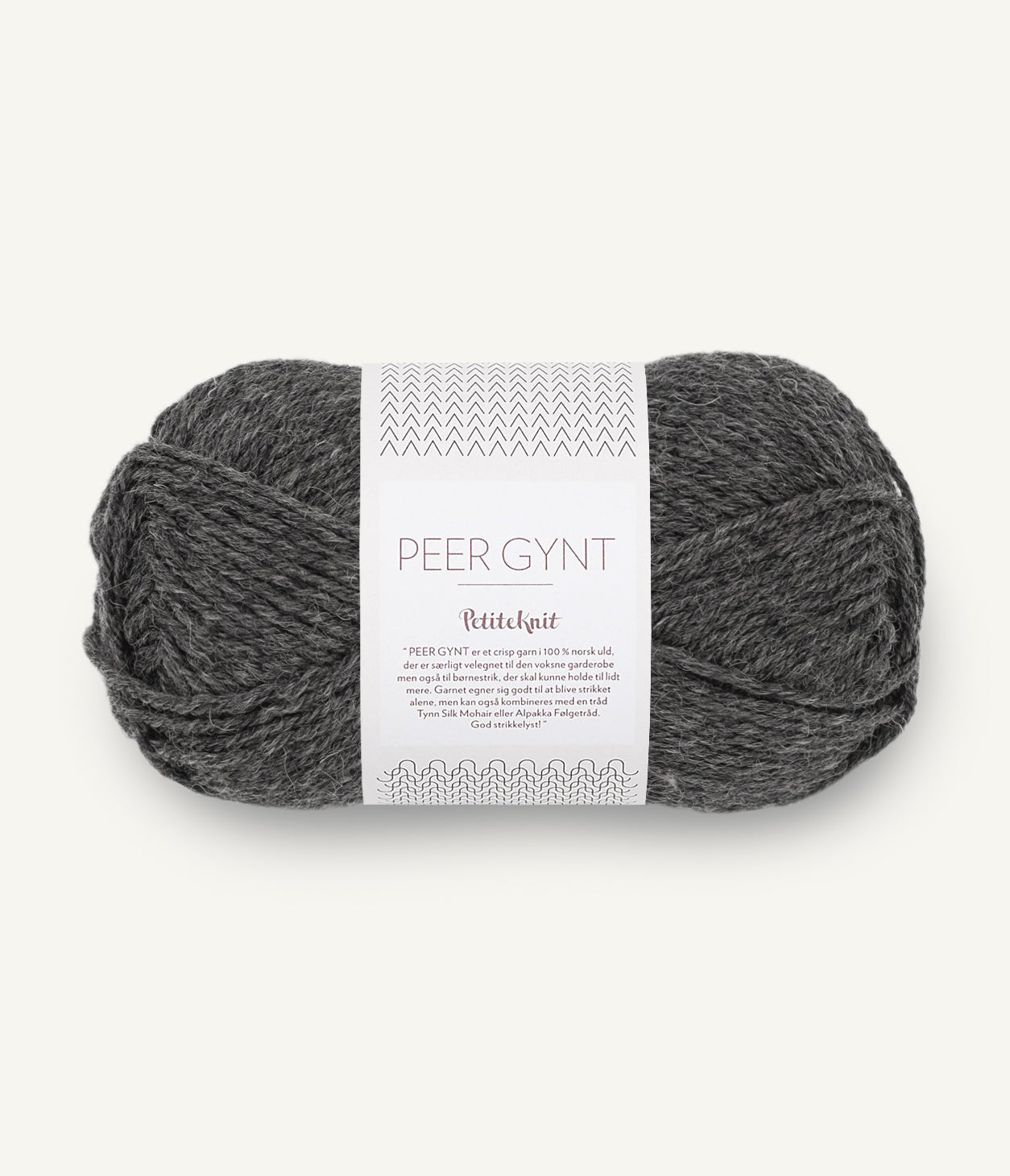 PetiteKnit Peer Gynt - 1065 Charcoal melerad - Butik Maglia