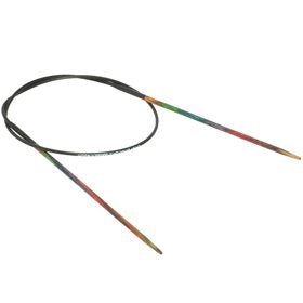Rundsticka trä 40 cm/2,0 mm - svart - Butik Maglia