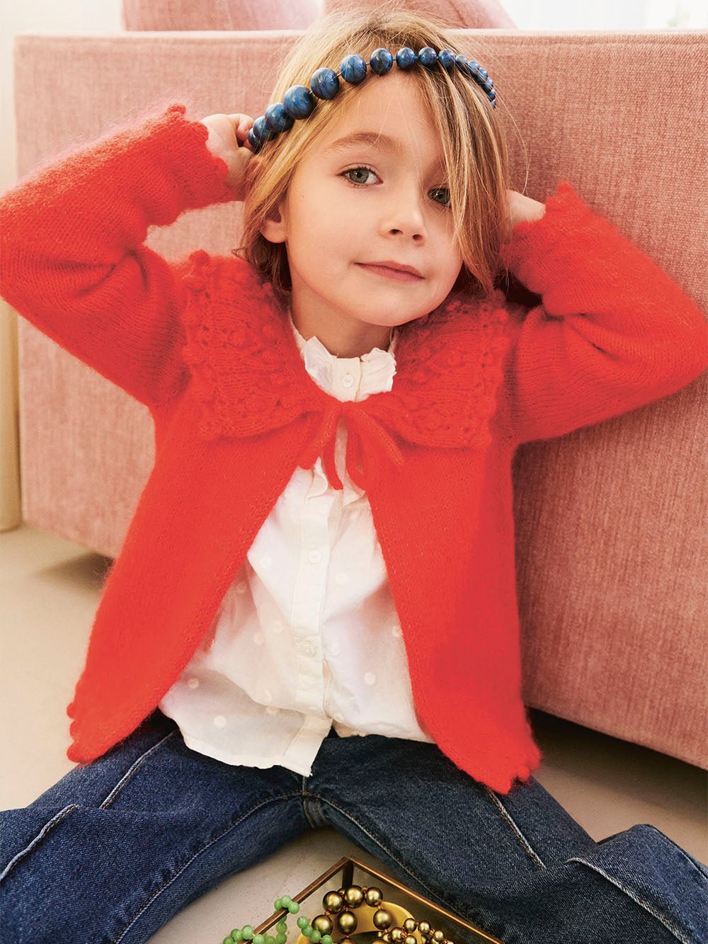 Sandnes 2401 - 7 - Lilly blouse junior - Butik Maglia