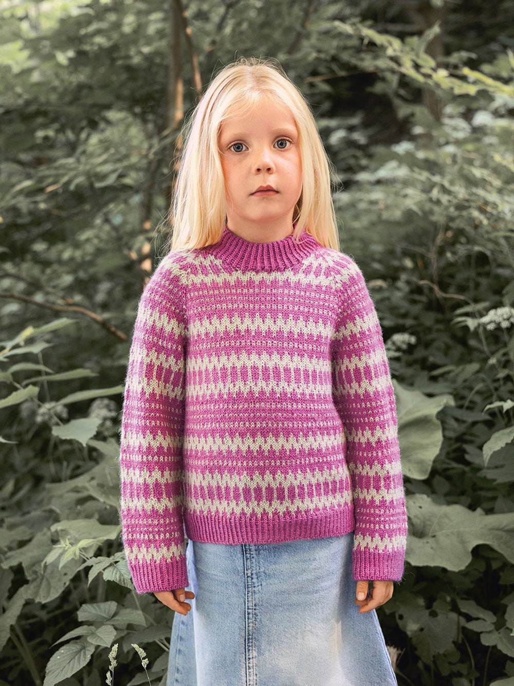 Sandnes 2411 - 4 Kleiva Barnegenser - Butik Maglia