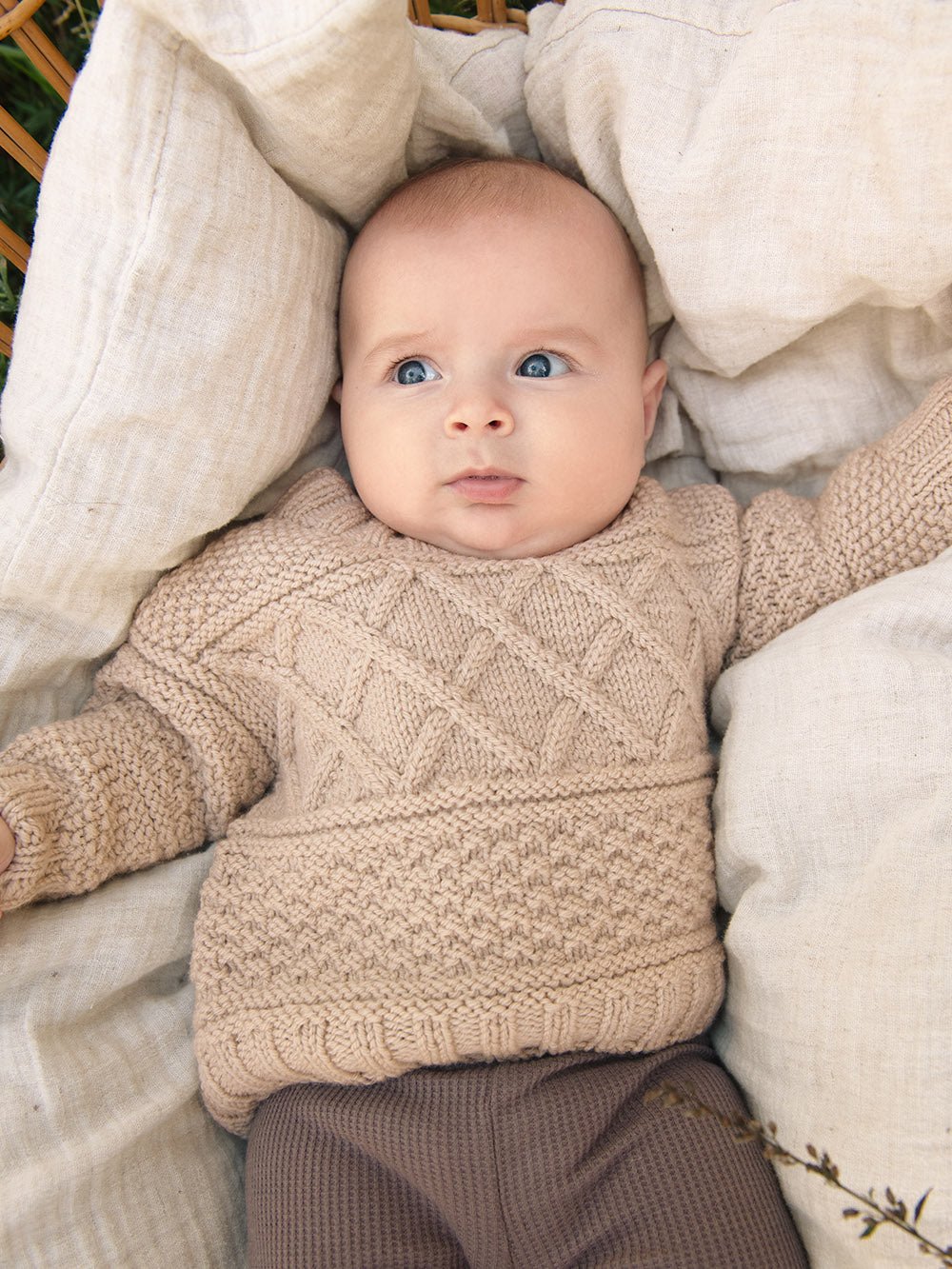 Sandnes 2413 - 1 Guernsey sweater baby - Butik Maglia