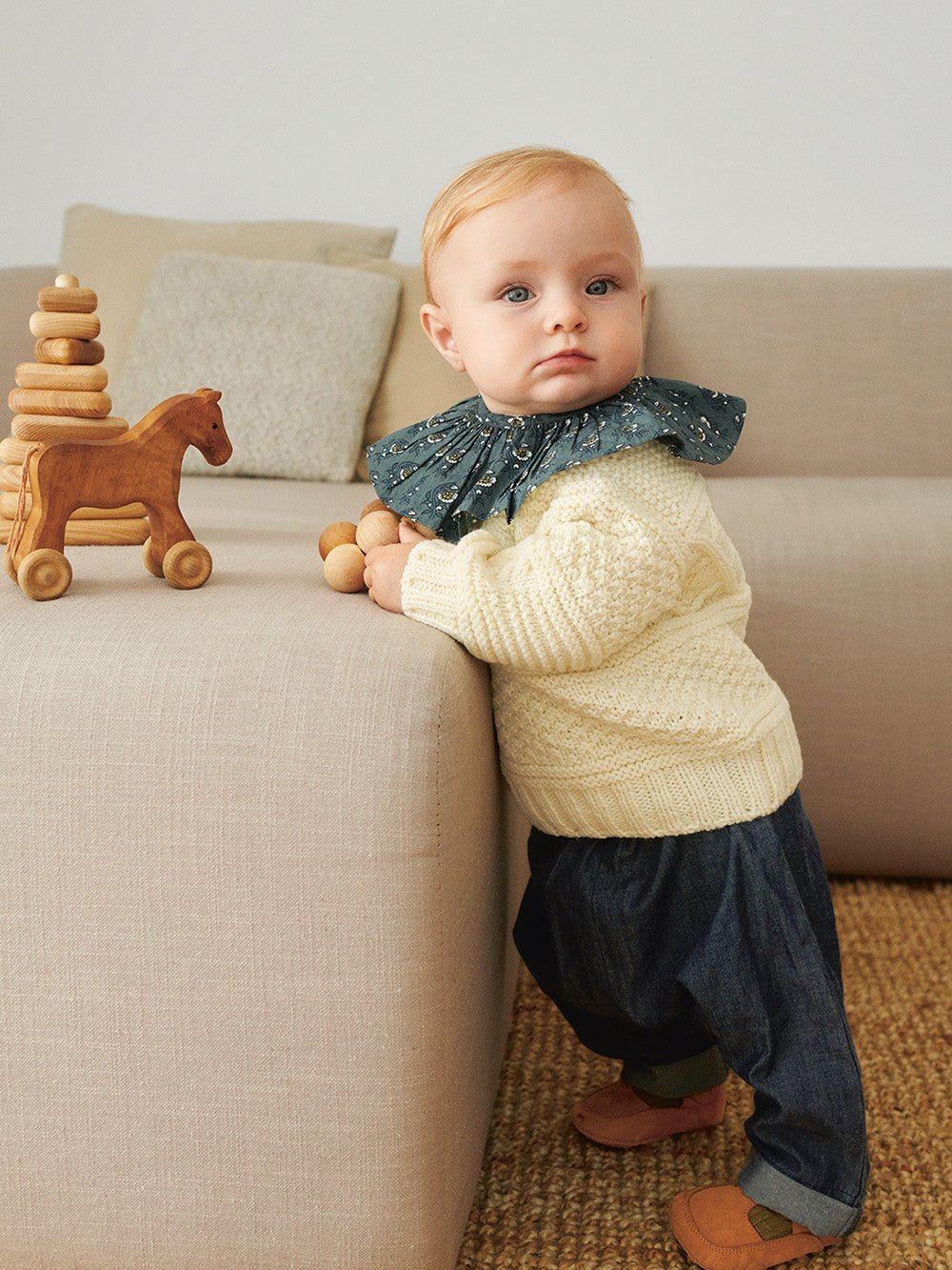 Sandnes 2413 - 1 Guernsey sweater baby - Butik Maglia