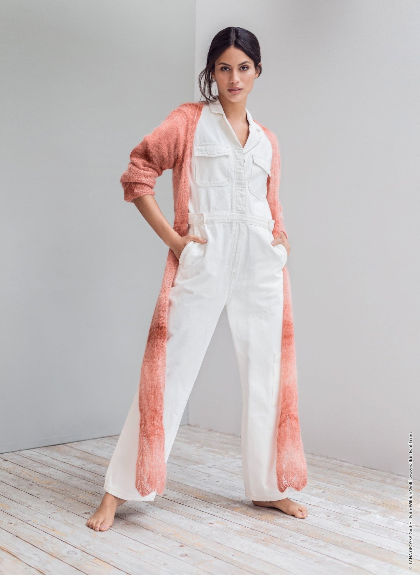 Silkhair Haze Dégradé - 1101 Gul/Ockra - UTGÅTT - Butik Maglia