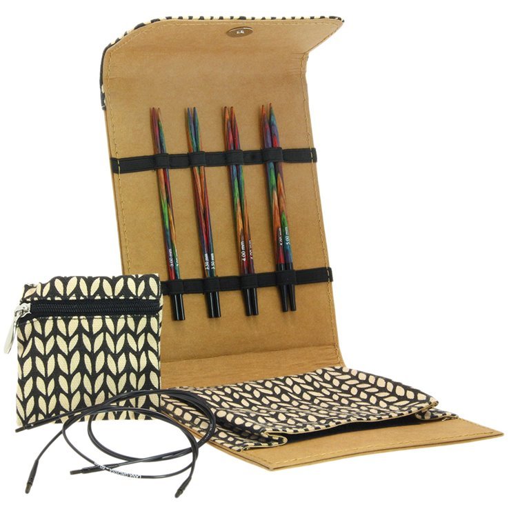 Stickset Mini KnitPro Multicolor/Alcante - 3,0 - 5,0 mm - Butik Maglia
