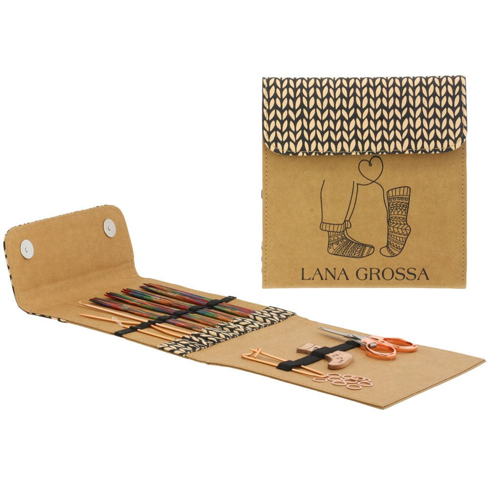 Strumpstickset Mini KnitPro Multicolor by Tanja Steinbach - Butik Maglia