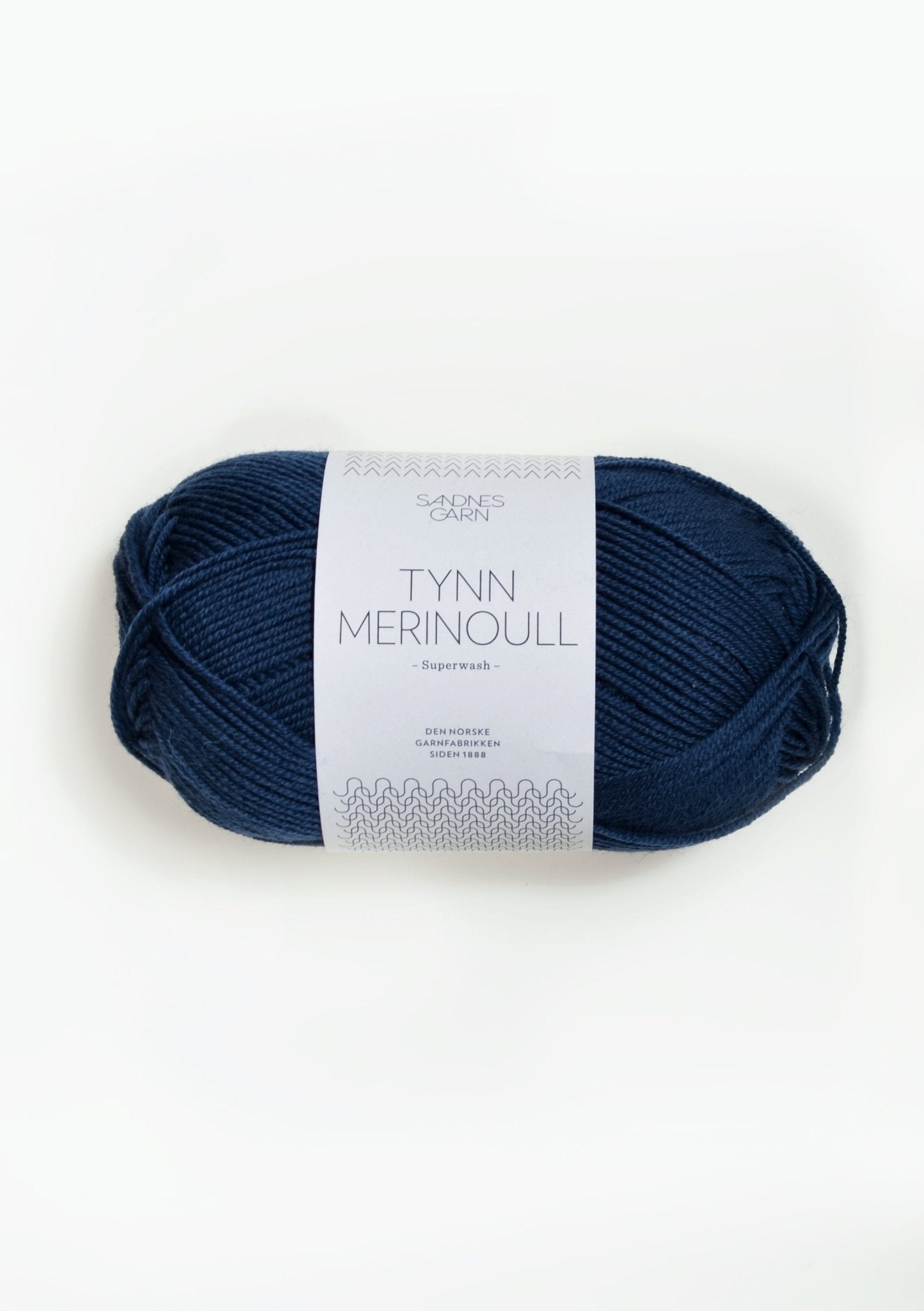 Tunn Merinoull - 6062 Mörkblå - Butik Maglia