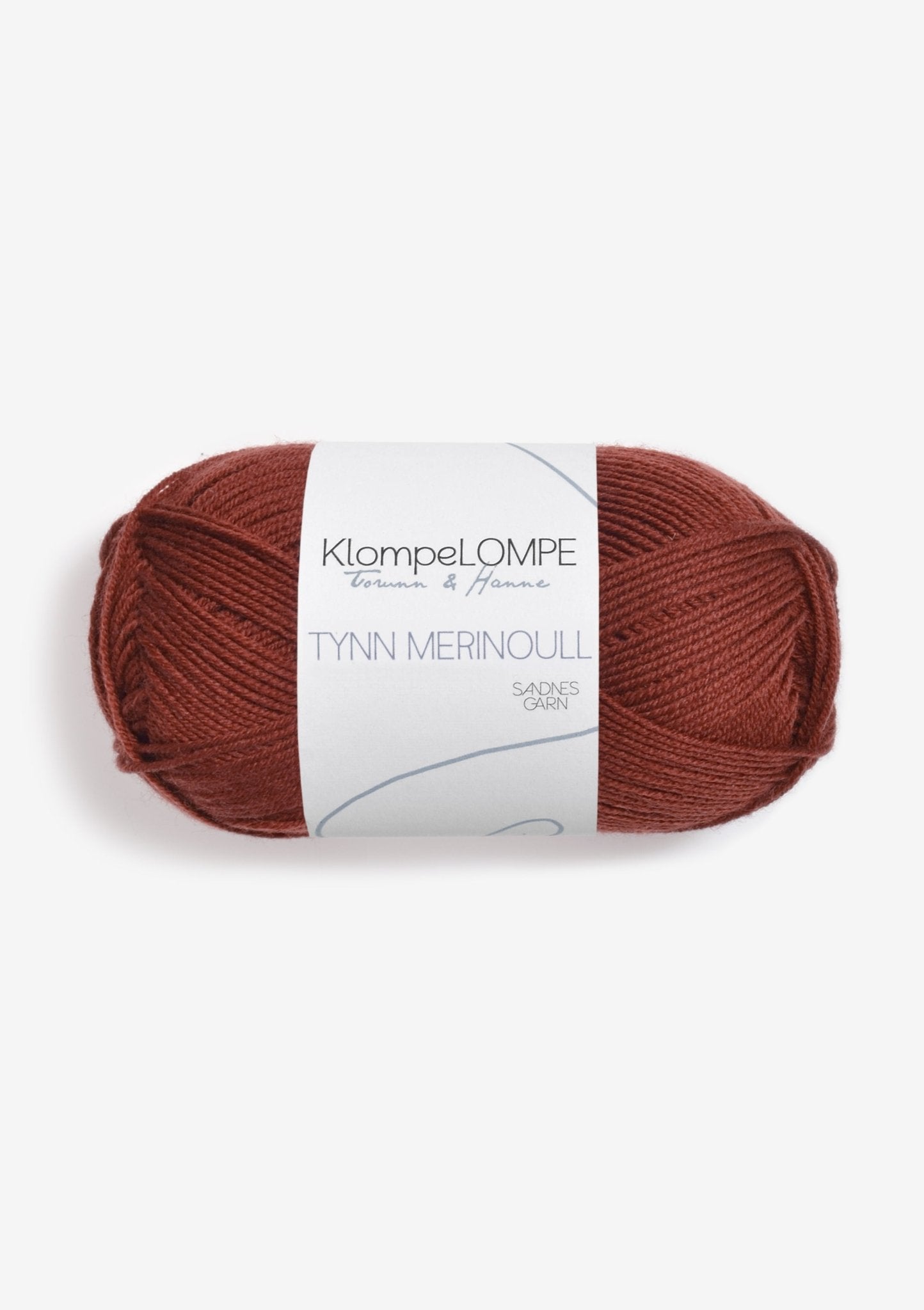 Tunn Merinoull KlompeLompe - 3355 Rost - UTGÅTT - Butik Maglia
