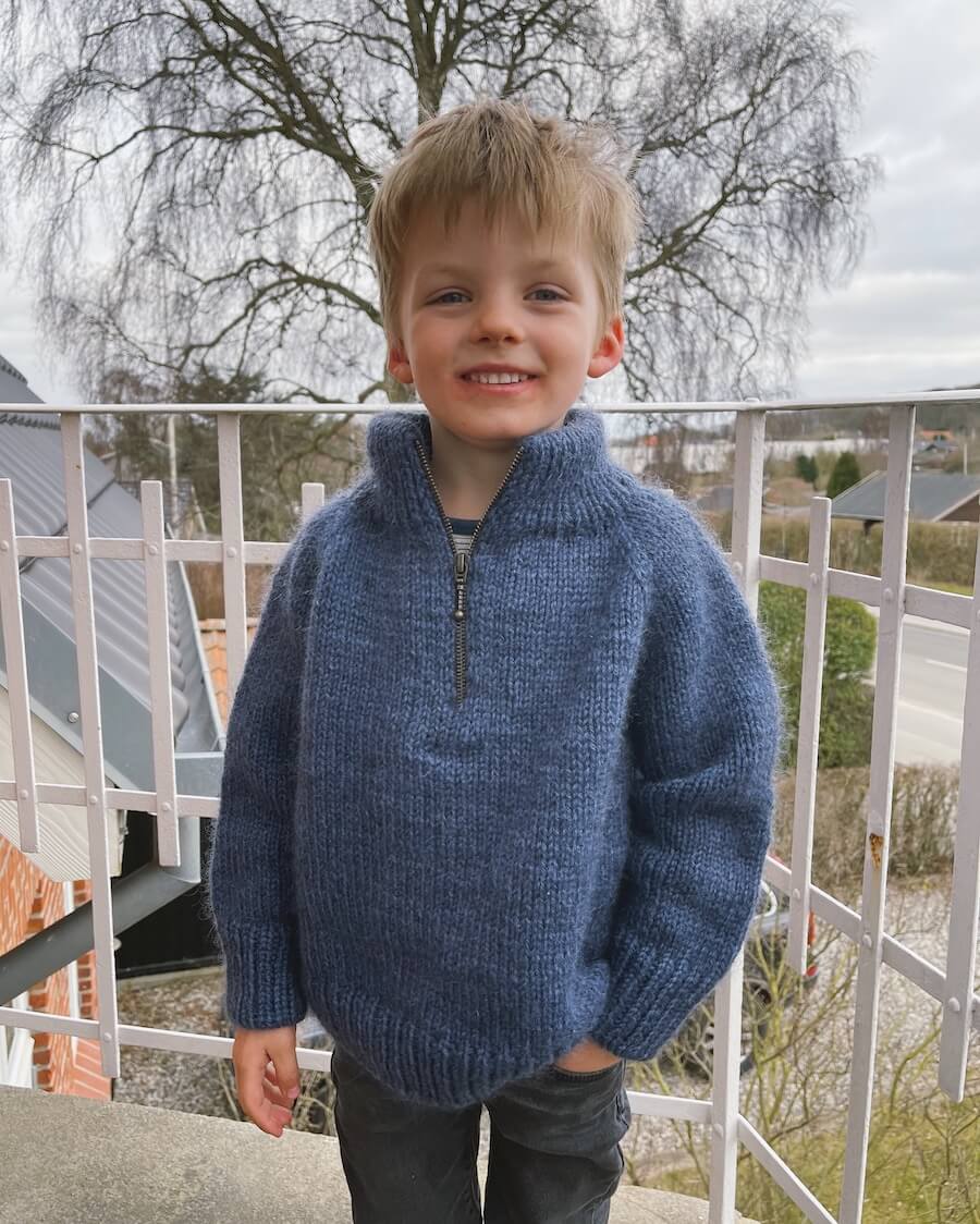 Zipper Sweater Junior - Butik Maglia